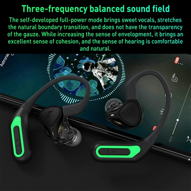 KZ-AZ10 5.2 Wireless Bluetooth Headset 0.75/0.78 Interface Adaptation(Black) - Bluetooth Earphone by KZ | Online Shopping South Africa | PMC TechLife | Buy Now Pay Later Mobicred
