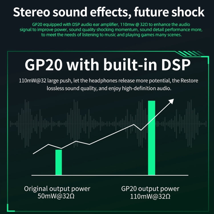 KZ-GP20 Bluetooth/2.4G Dual Mode Gaming RGB Lighting Headphones(Black) - free shipping - PMC TechLife - Order now!