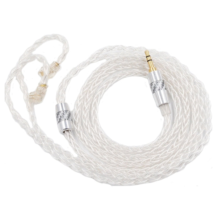 KZ OFC 0.75mm Standard Pin High-Purity Silver-Plated 152 Pin Headphone Upgrade Cable,Length: 1.2m For ZS10PRO(Section C) - Cable & Splitter by KZ | Online Shopping South Africa | PMC TechLife