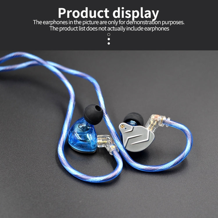 KZ 90-10 2Pin Interface 498 Core DIY Headphone Upgrade Cable,Length: 1.2m(Blue) - free shipping - PMC TechLife - Order now!
