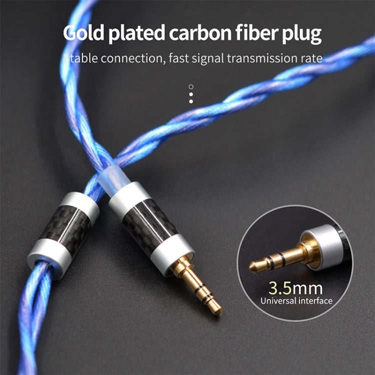 KZ 90-10 2Pin Interface 498 Core DIY Headphone Upgrade Cable,Length: 1.2m(Blue) - free shipping - PMC TechLife - Order now!