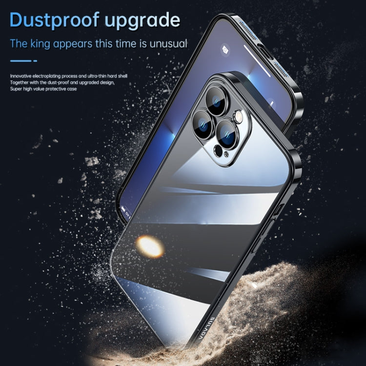 For iPhone 13 Pro SULADA JINGJIA Series Lens Protector PC Phone Case (Black) - iPhone 13 Pro Cases by SULADA | Online Shopping South Africa | PMC TechLife | Buy Now Pay Later Mobicred