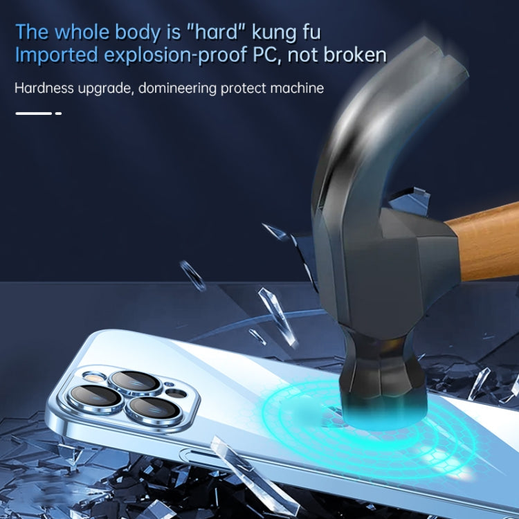 For iPhone 12 Pro Max SULADA JINGJIA Series Lens Protector PC Phone Case(Silver) - iPhone 12 Pro Max Cases by SULADA | Online Shopping South Africa | PMC TechLife