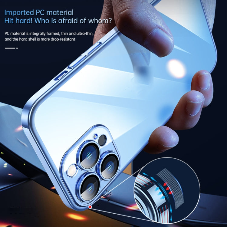 For iPhone 12 Pro Max SULADA JINGJIA Series Lens Protector PC Phone Case(Gold) - iPhone 12 Pro Max Cases by SULADA | Online Shopping South Africa | PMC TechLife | Buy Now Pay Later Mobicred