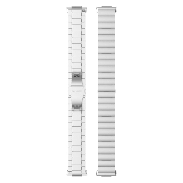 For Huawei Watch Fit 2 One-bead Metal Stainless Steel Watch Band(Silver) - Watch Bands by PMC TechLife | Online Shopping South Africa | PMC TechLife | Buy Now Pay Later Mobicred