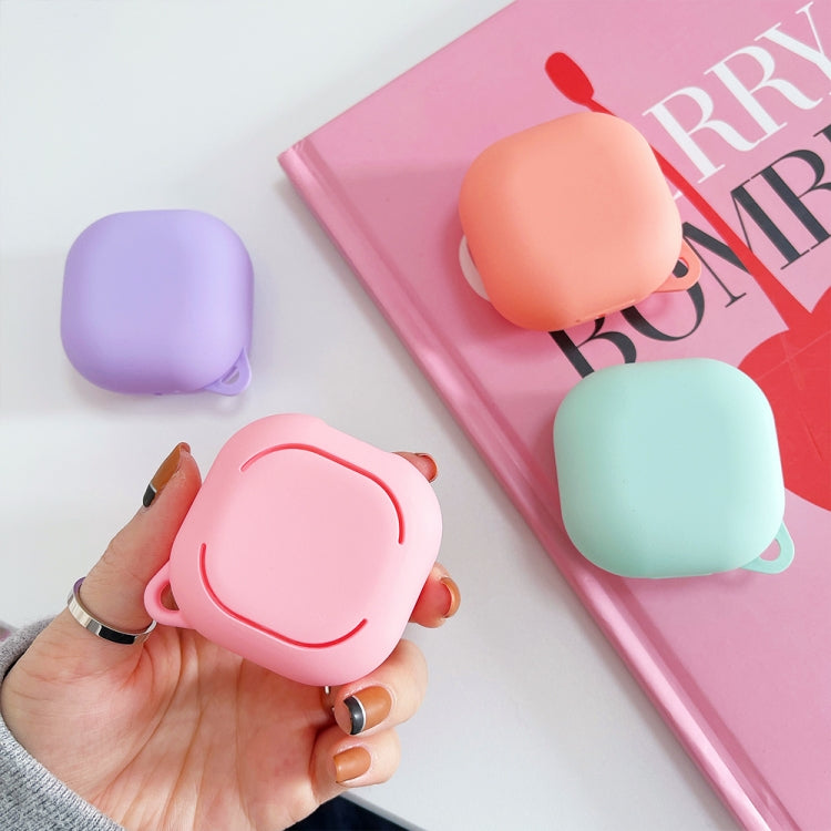 For Samsung Galaxy Buds Live Earphone PC Solid Color Frosted Protective Case(Mint Green) - Samsung Earphone Case by PMC TechLife | Online Shopping South Africa | PMC TechLife