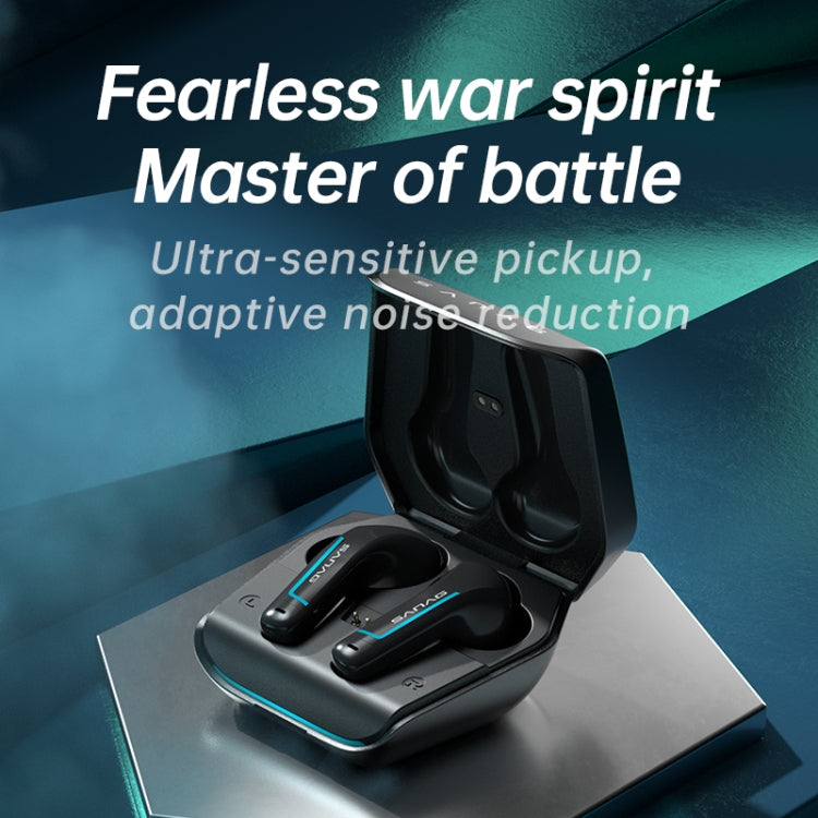 Sanag H2S PRO Stereo Noise Reduction Wireless Bluetooth Game Earphone(Black) - Bluetooth Earphone by Sanag | Online Shopping South Africa | PMC TechLife | Buy Now Pay Later Mobicred