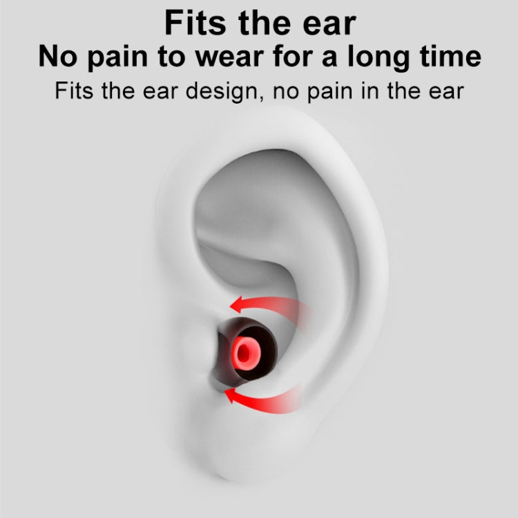 QKZ GJES 6-in-1 In-Ear Earphone Silicone Ear Caps(Transparent White) - Anti-dust & Ear Caps by QKZ | Online Shopping South Africa | PMC TechLife