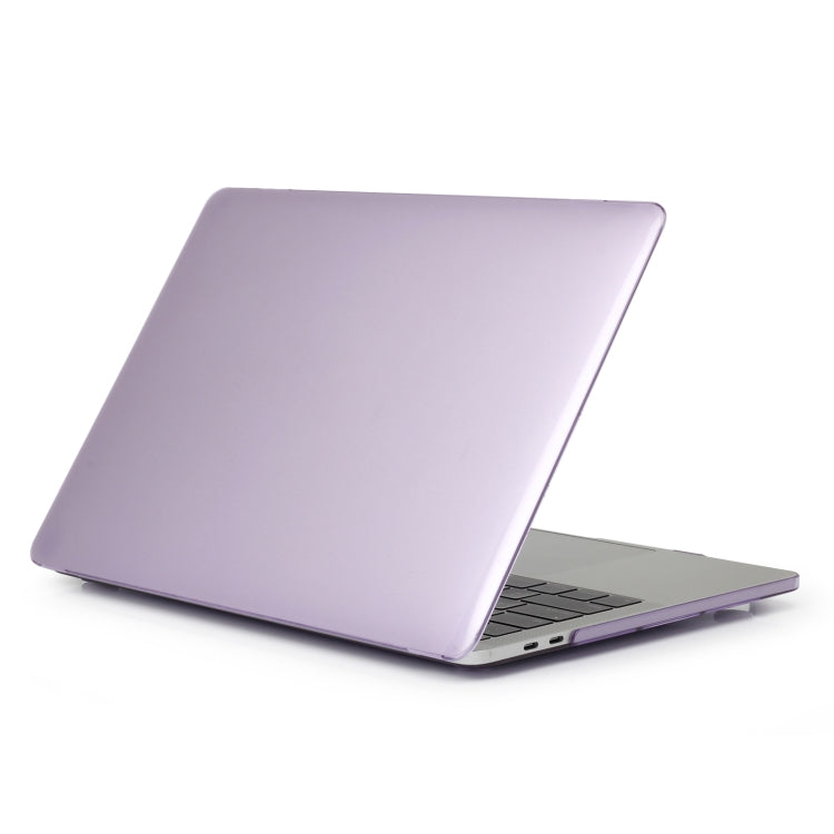 For MacBook Air 13.6 inch A2681 2022 Laptop Crystal Style Protective Case(Purple) - MacBook Air Cases by PMC TechLife | Online Shopping South Africa | PMC TechLife