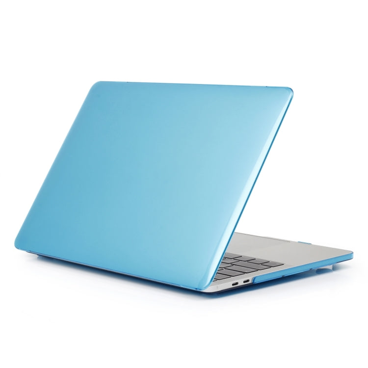 Laptop Crystal Style Protective Case For MacBook Pro 13.3 inch A2338 2022(Water Blue) - MacBook Pro Cases by PMC TechLife | Online Shopping South Africa | PMC TechLife