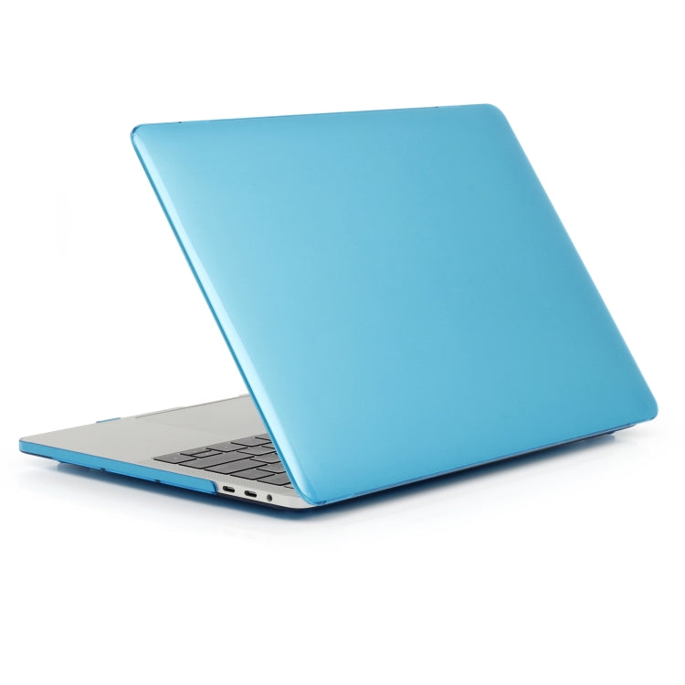 Laptop Crystal Style Protective Case For MacBook Pro 13.3 inch A2338 2022(Water Blue) - MacBook Pro Cases by PMC TechLife | Online Shopping South Africa | PMC TechLife