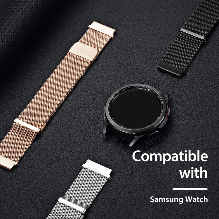 DUX DUCIS Milanese Watch Band For Samsung Watch Series 22mm(Black) - free shipping - PMC TechLife - Order now!