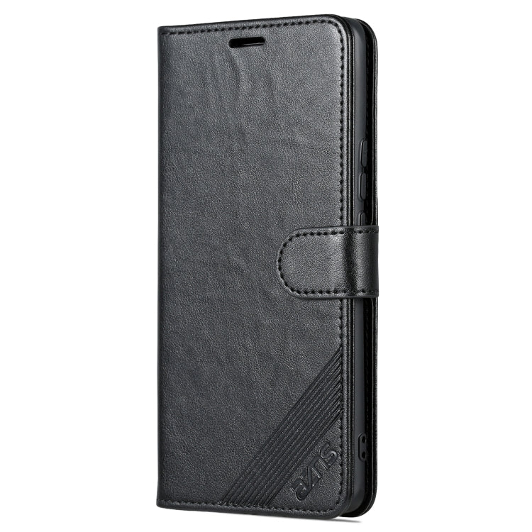For Huawei nova 10 AZNS Sheepskin Texture Flip Leather Phone Case(Black) - Huawei Cases by AZNS | Online Shopping South Africa | PMC TechLife | Buy Now Pay Later Mobicred