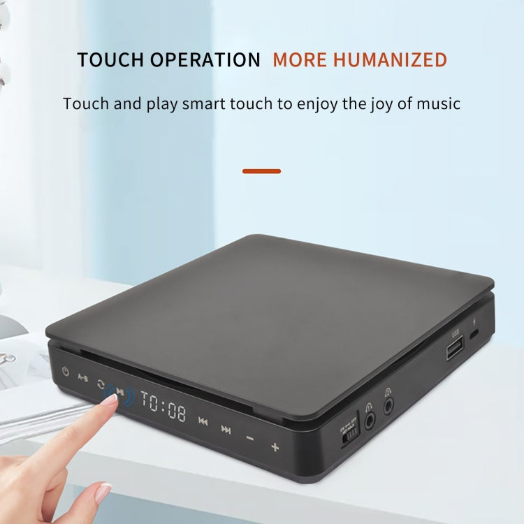 Kecag KC-708 Portable Retro Disc Album CD Player(Black) - free shipping - PMC TechLife - Order now!