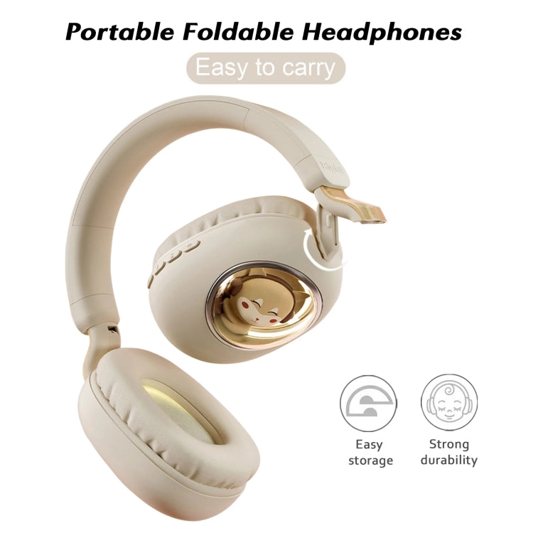 B4 RGB Cartoon Stereo Headset Wireless Bluetooth Headphones(Cat) - Headset & Headphone by PMC TechLife | Online Shopping South Africa | PMC TechLife