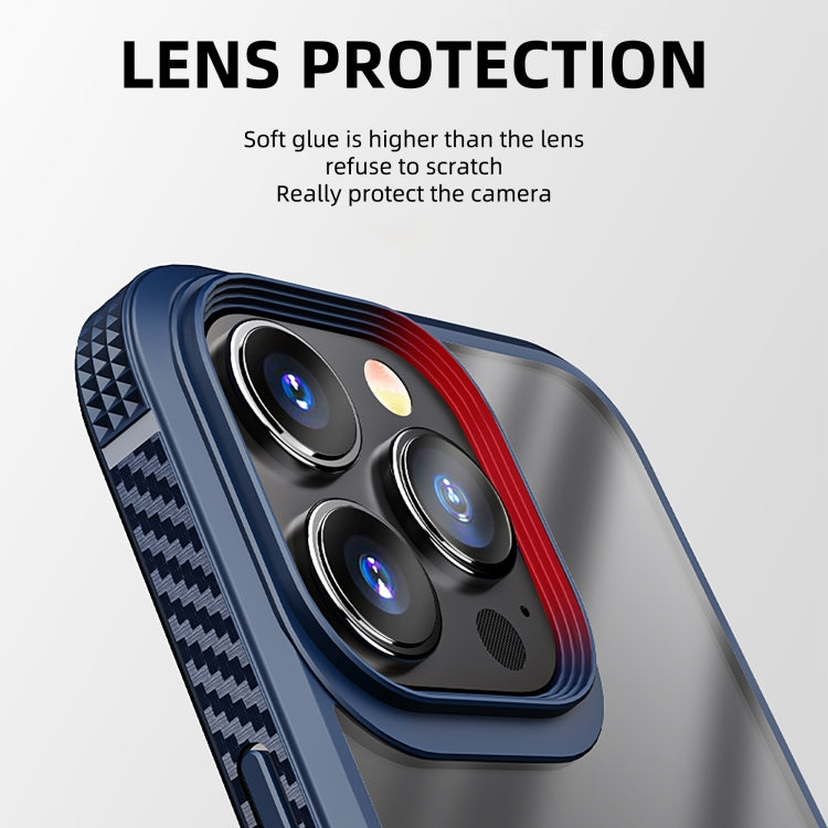 For iPhone 14 Plus iPAKY Shockproof PC + TPU Protective Phone Case (Blue) - free shipping - PMC TechLife - Order now!
