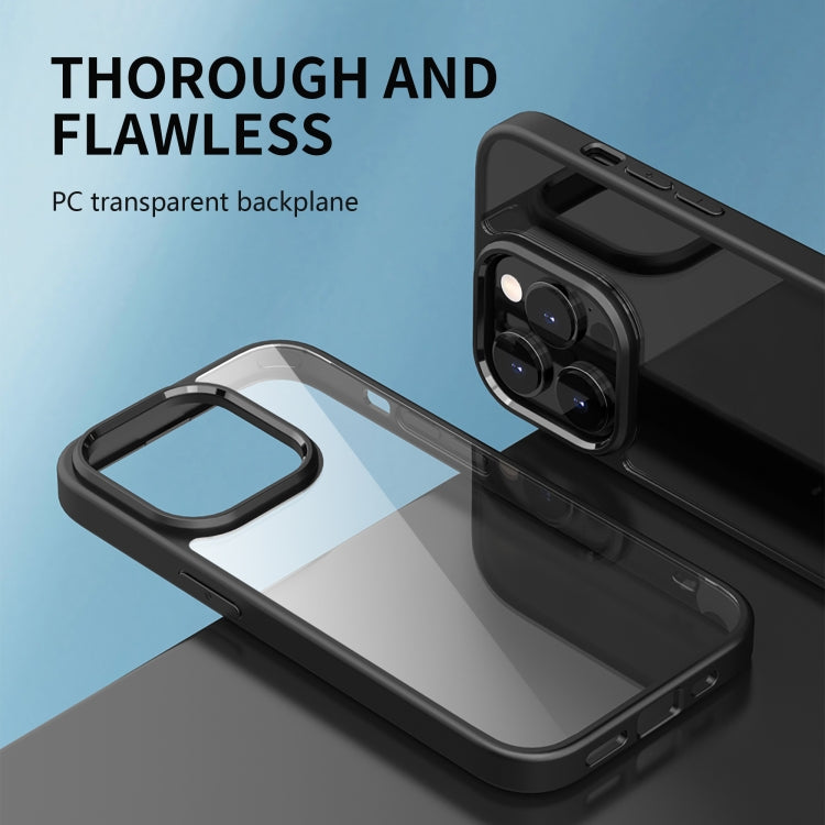For iPhone 14 Plus iPAKY Shockproof PC + TPU Protective Phone Case (Black) - iPhone 14 Plus Cases by iPAKY | Online Shopping South Africa | PMC TechLife | Buy Now Pay Later Mobicred