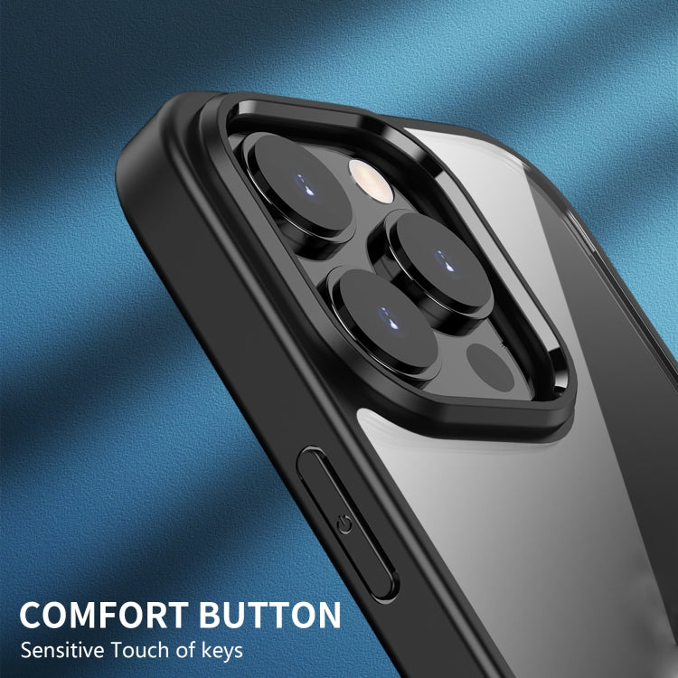 For iPhone 14 Plus iPAKY Shockproof PC + TPU Protective Phone Case (Black) - iPhone 14 Plus Cases by iPAKY | Online Shopping South Africa | PMC TechLife | Buy Now Pay Later Mobicred