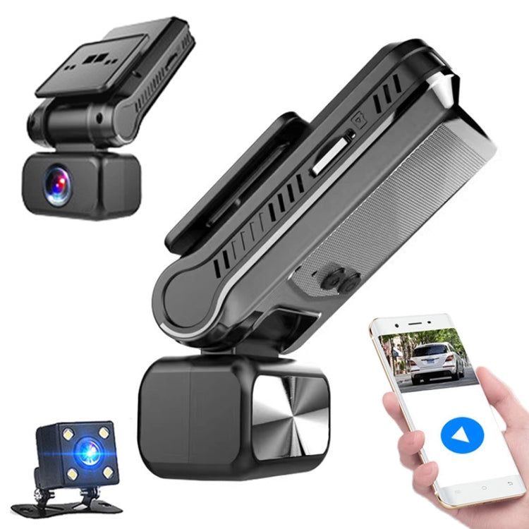 1080P Dual Camera HD Night Vision WiFi Car Dash Cam Driving Recorder - Car DVRs by PMC TechLife | Online Shopping South Africa | PMC TechLife | Buy Now Pay Later Mobicred