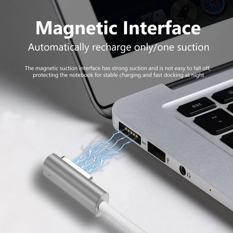 100W 5 Pin MagSafe 1 (L-shaped) to USB-C / Type-C PD Charging Cable, Cable Length: 1.8m - Cable & Adapter by PMC TechLife | Online Shopping South Africa | PMC TechLife