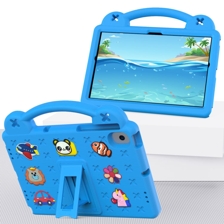 Handle Kickstand Children EVA Shockproof Tablet Case For Samsung Galaxy Tab A8 10.5 2022/2021 / Lenovo Tab M10 Plus 3rd Gen TB125FU 2022 10.6 inch / Huawei MatePad Pro 2021/2019 / Nokia T20 10.36 2021(Sky Blue) - free shipping - PMC TechLife - Order now!