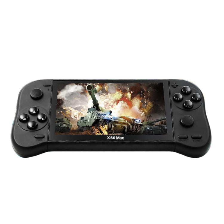 X50 Max 5.1 inch Screen Handheld Game Console for Double Player with 6000+ Games(Black) - Pocket Console by PMC TechLife | Online Shopping South Africa | PMC TechLife | Buy Now Pay Later Mobicred