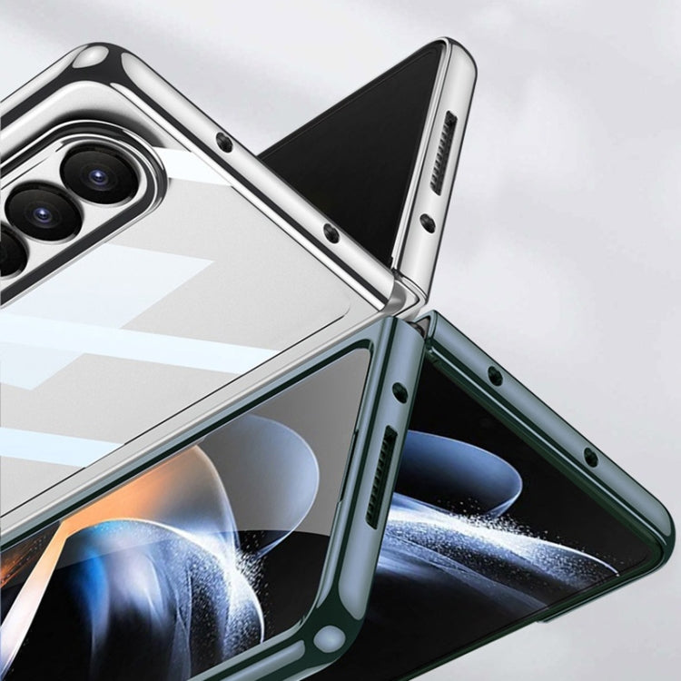 For Samsung Galaxy Z Fold4 GKK Phantom Electroplating Full Coverage Phone Case(Transparent) - Galaxy Z Fold4 5G Cases by GKK | Online Shopping South Africa | PMC TechLife | Buy Now Pay Later Mobicred