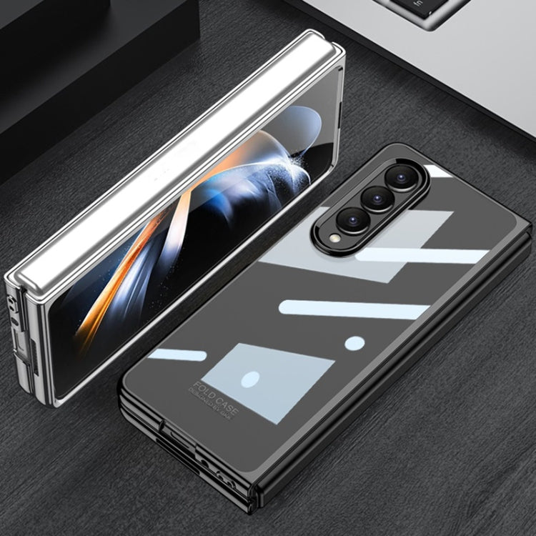 For Samsung Galaxy Z Fold4 GKK Phantom Electroplating Full Coverage Phone Case(Transparent) - Galaxy Z Fold4 5G Cases by GKK | Online Shopping South Africa | PMC TechLife | Buy Now Pay Later Mobicred