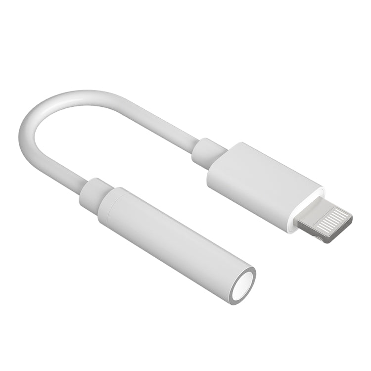 CVJ CM1 8 Pin Male to 3.5mm Female Earphone Audio Adapter(White) - free shipping - PMC TechLife - Order now!