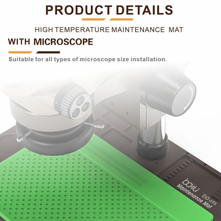 BAKU BA-696 2 in 1 Microscope Maintenance Insulation Pad - free shipping - PMC TechLife - Order now!