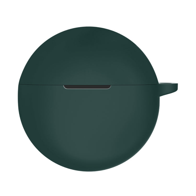 For OPPO Enco Air 2i Wireless Earphone Silicone Protective Case(Dark Green) - Other Earphone Case by PMC TechLife | Online Shopping South Africa | PMC TechLife