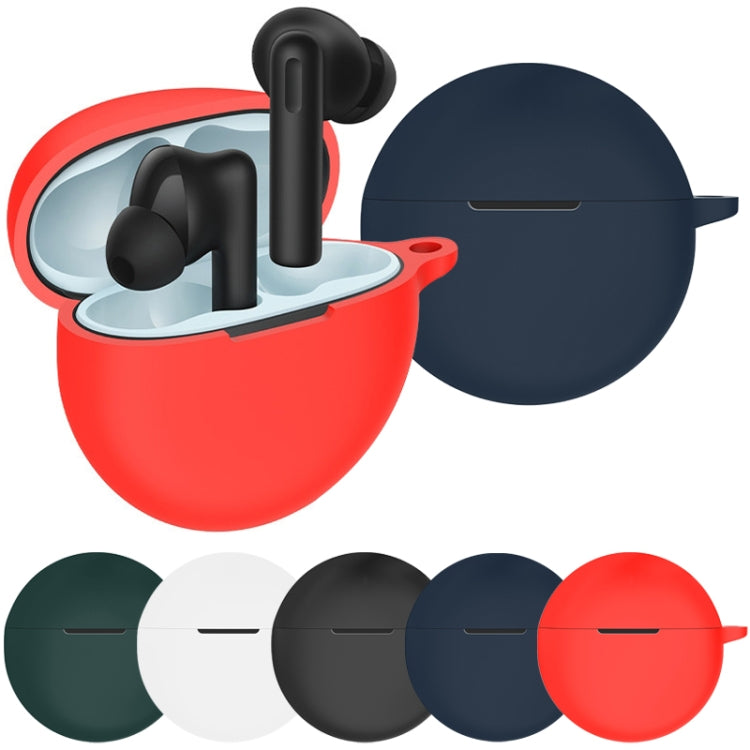 For OPPO Enco Air 2i Wireless Earphone Silicone Protective Case(Black) - Other Earphone Case by PMC TechLife | Online Shopping South Africa | PMC TechLife