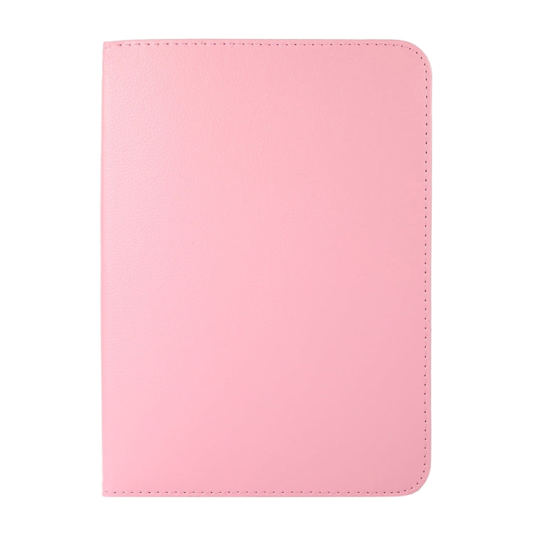 For iPad 2025 / 2022 360 Degree Rotation Litchi Texture Flip Leather Tablet Case with Holder (Pink) - iPad 2025 / 2022 Cases by PMC TechLife | Online Shopping South Africa | PMC TechLife | Buy Now Pay Later Mobicred