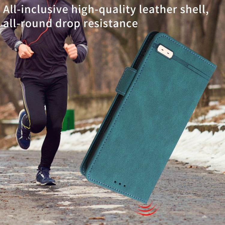 For Samsung Galaxy Z Fold4 Magnetic Clasp Flip Leather Phone Case(Green) - Galaxy Z Fold4 5G Cases by PMC TechLife | Online Shopping South Africa | PMC TechLife | Buy Now Pay Later Mobicred