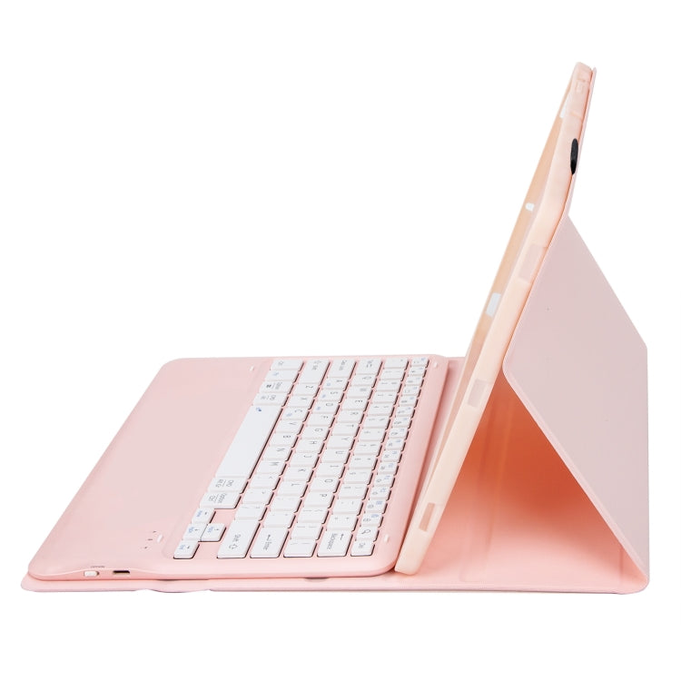 A0N4 Detachable Sheep Pattern TPU Bluetooth Keyboard Tablet Leather Case For Xiaomi Pad 5 Pro 12.4(Pink) - Mi Pad 5 Pro 12.4 Case by PMC TechLife | Online Shopping South Africa | PMC TechLife
