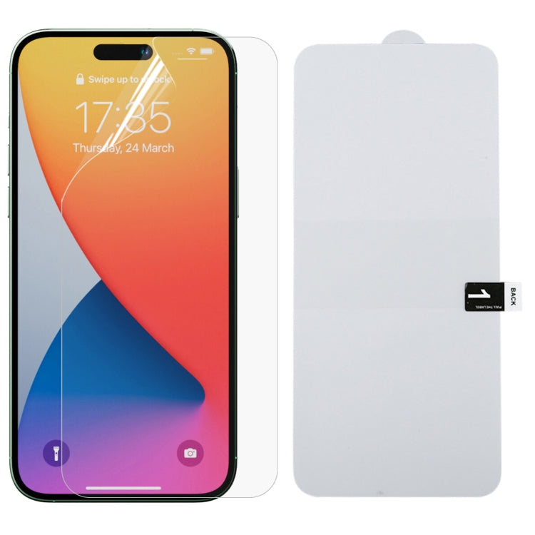 For iPhone 14 Pro Max Full Screen Protector Explosion-proof Hydrogel Film - free shipping - PMC TechLife - Order now!