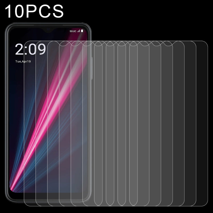 For T-Mobile REVVL 6 Pro 5G 10 PCS 0.26mm 9H 2.5D Tempered Glass Film - Others by PMC TechLife | Online Shopping South Africa | PMC TechLife