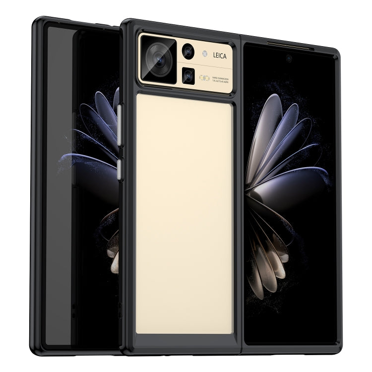 For Xiaomi Mix Fold 2 Colorful Series Acrylic + TPU Phone Case(Black) - free shipping - PMC TechLife - Order now!