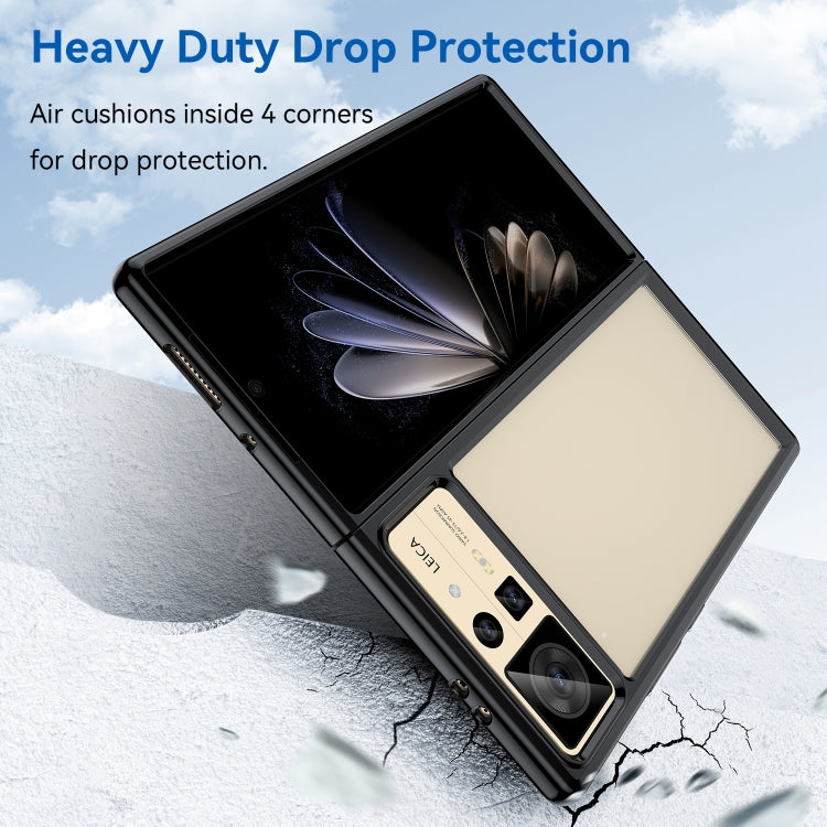 For Xiaomi Mix Fold 2 Colorful Series Acrylic + TPU Phone Case(Black) - free shipping - PMC TechLife - Order now!