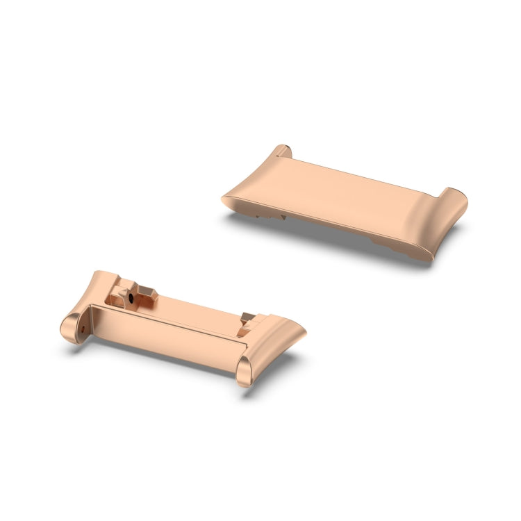 For OPPO Watch Free 1 Pair Metal Watch Band Connector(Rose Gold) -  by PMC TechLife | Online Shopping South Africa | PMC TechLife