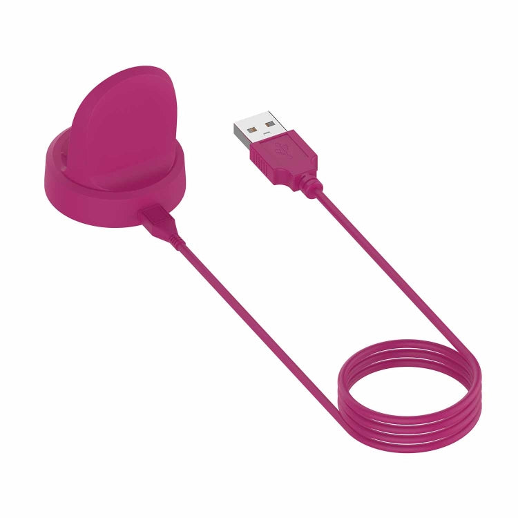 For Samsung Galaxy Watch5 / Watch5 Pro USB Vertical Magnetic Charger Holder(Rose Red) - Charger by PMC TechLife | Online Shopping South Africa | PMC TechLife | Buy Now Pay Later Mobicred