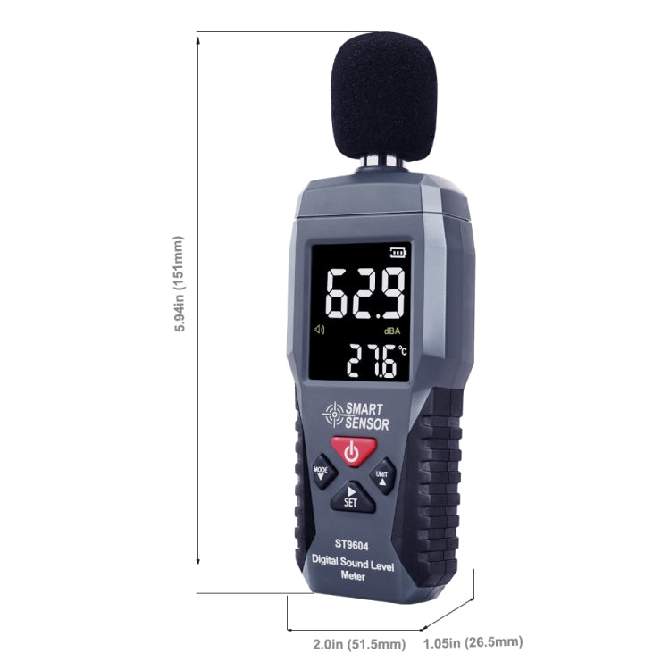SmartSensor dB Decibel Detector Audio Tester, Model:ST9604 - free shipping - PMC TechLife - Order now!