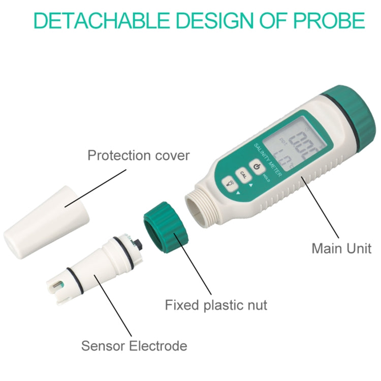 SmartSensor AR8012 Portable Digital Salino Meter - Other Tester Tool by PMC TechLife | Online Shopping South Africa | PMC TechLife | Buy Now Pay Later Mobicred