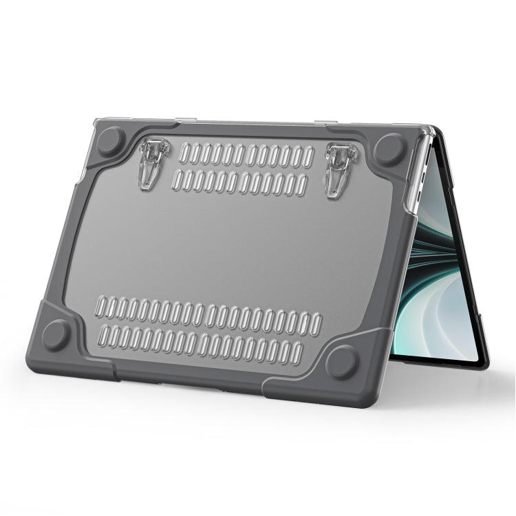 For MacBook Air 13.6 inch A2681 2022 / M3 2024 A3113 / M4 2025 A3240 TPU + PC Two-color Anti-fall Laptop Protective Case(Grey) - MacBook Air Cases by PMC TechLife | Online Shopping South Africa | PMC TechLife | Buy Now Pay Later Mobicred