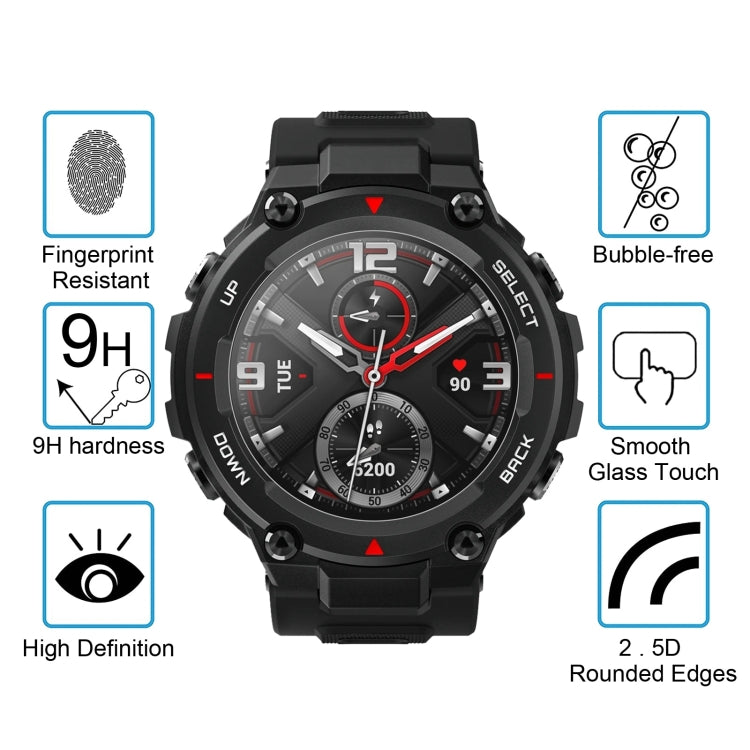 For Amazfit T-Rex 2 0.26mm 2.5D 9H Tempered Glass Film Screen Protector - free shipping - PMC TechLife - Order now!