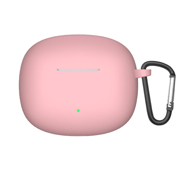 For Honor WINGcloud Earbuds X3i Silicone Protective Case with Hook(Pink) - Huawei Earphone Case by PMC TechLife | Online Shopping South Africa | PMC TechLife