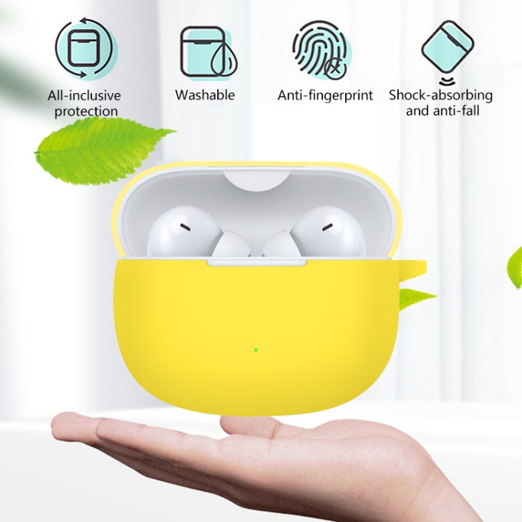 For Honor WINGcloud Earbuds X3i Silicone Protective Case with Hook(Sky Blue) - Huawei Earphone Case by PMC TechLife | Online Shopping South Africa | PMC TechLife