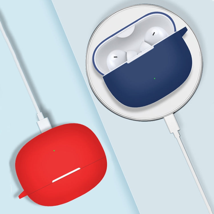 For Honor WINGcloud Earbuds X3i Silicone Protective Case with Hook(Red) - free shipping - PMC TechLife - Order now!