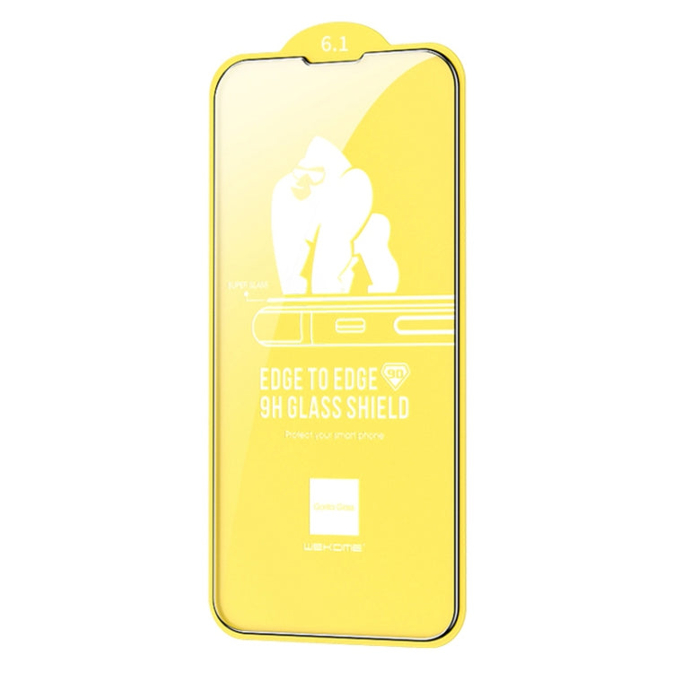 For iPhone 14 WEKOME 9D Curved HD Tempered Glass Film - iPhone 14 Tempered Glass by WK | Online Shopping South Africa | PMC TechLife