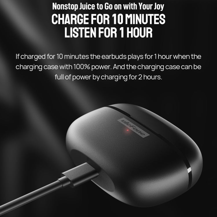 Original Ulefone Buds TWS True Wireless Bluetooth Earphone(White) - Bluetooth Earphone by Ulefone | Online Shopping South Africa | PMC TechLife | Buy Now Pay Later Mobicred